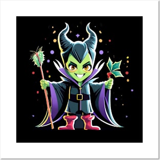 Super Hero Wander Witch Stylized Cartoon Posters and Art